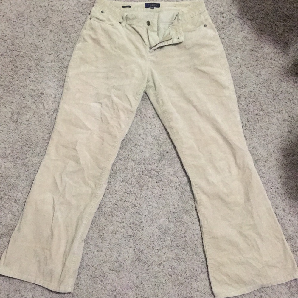 courdaroy boot cut jeans